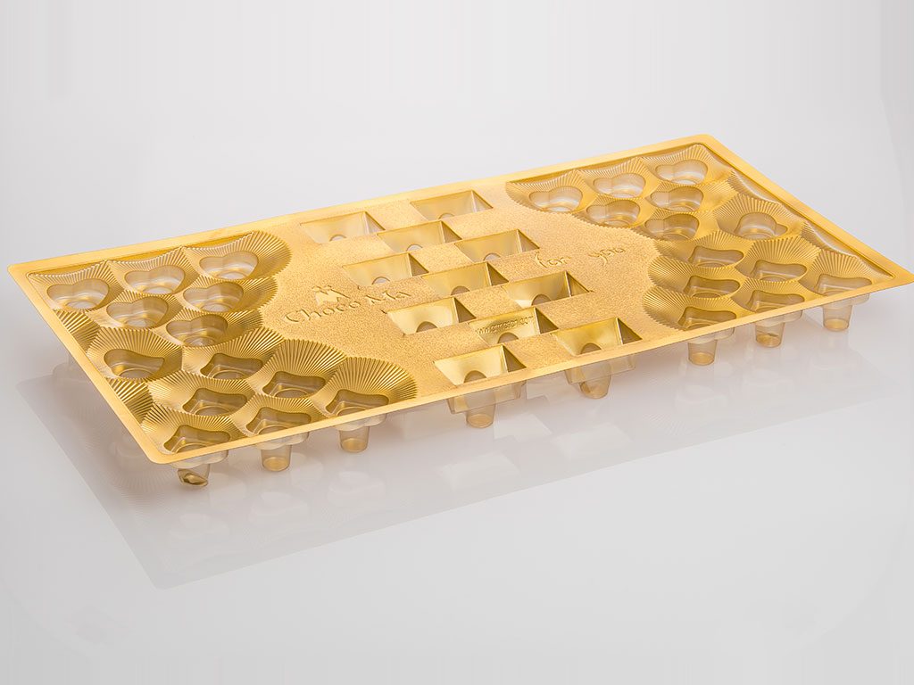 Metallised PET Tray